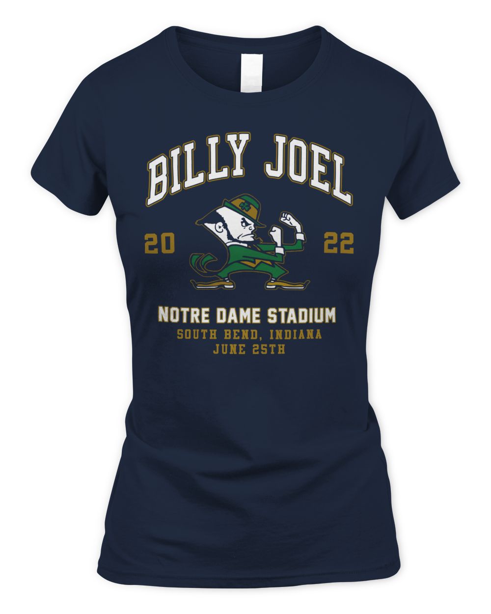 Billy Joel Merch Notre Dame Event Shirt