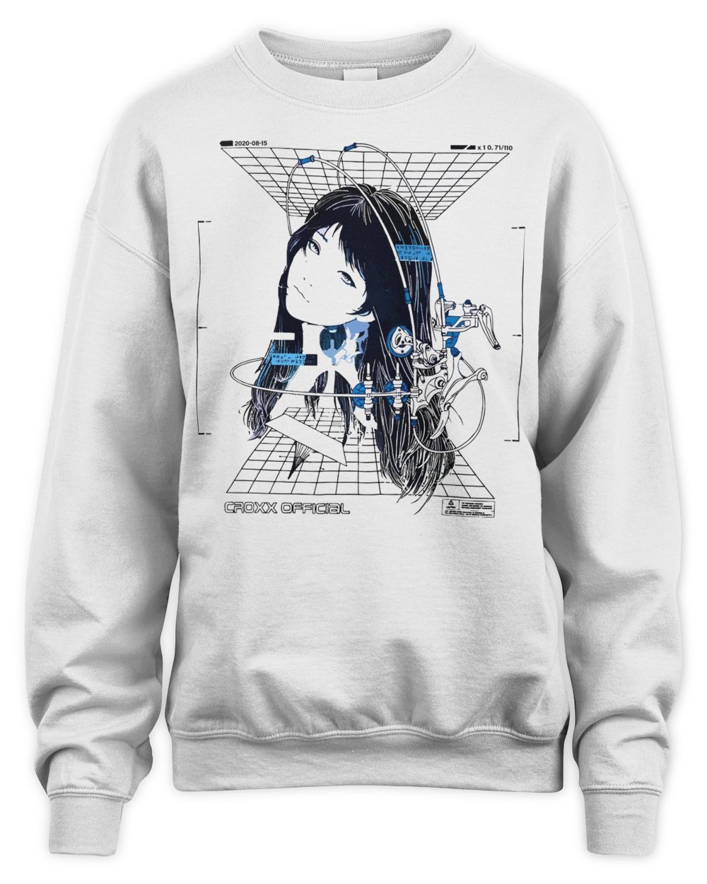 Techwear On Clothing Punk Mechanical Girl Shirt