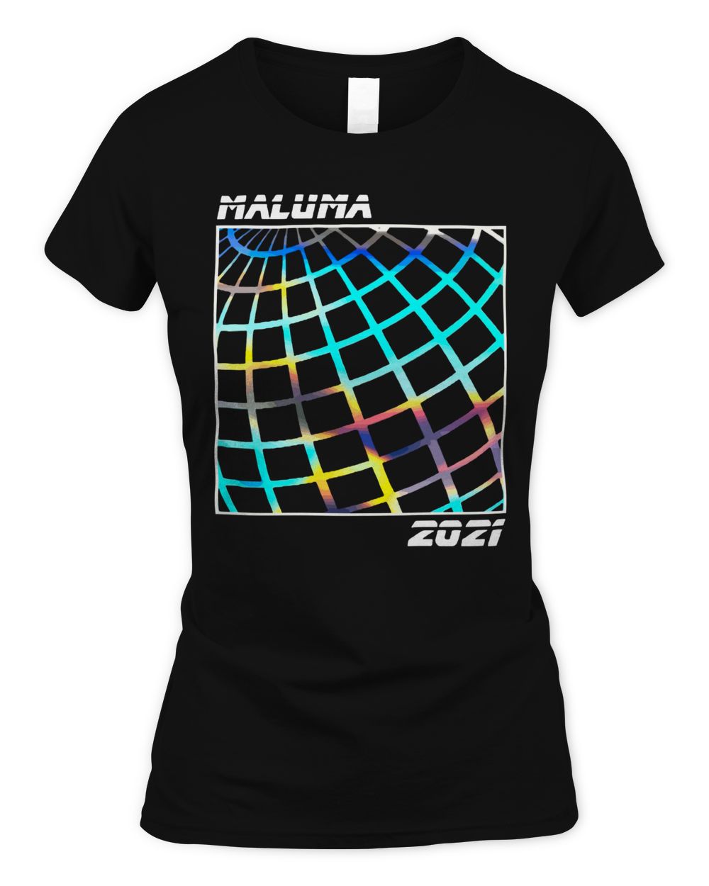 Maluma Merch World Tour Iridescent Foil Tour Shirt