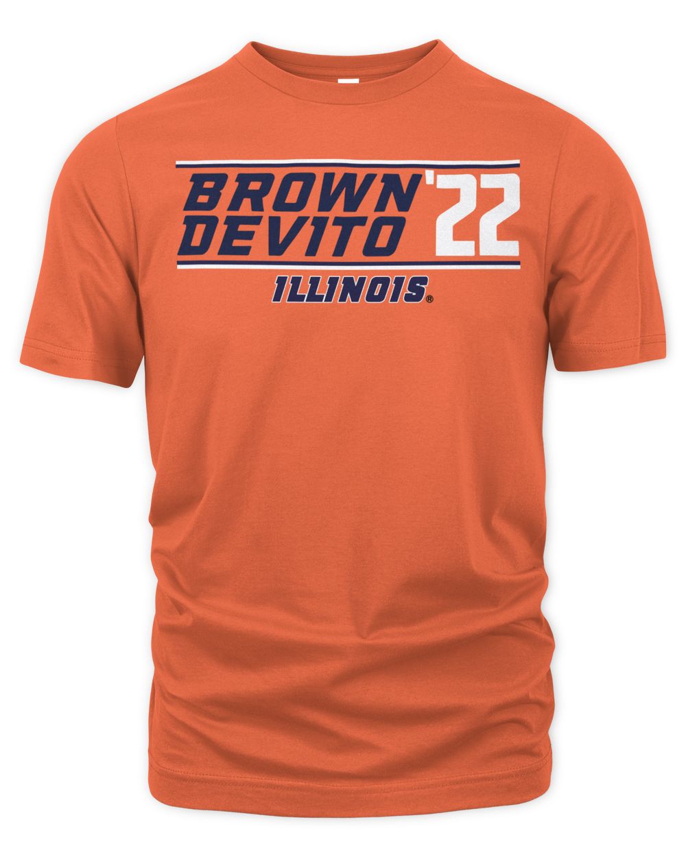 Illinois Football Brown-Devito '22 Shirt