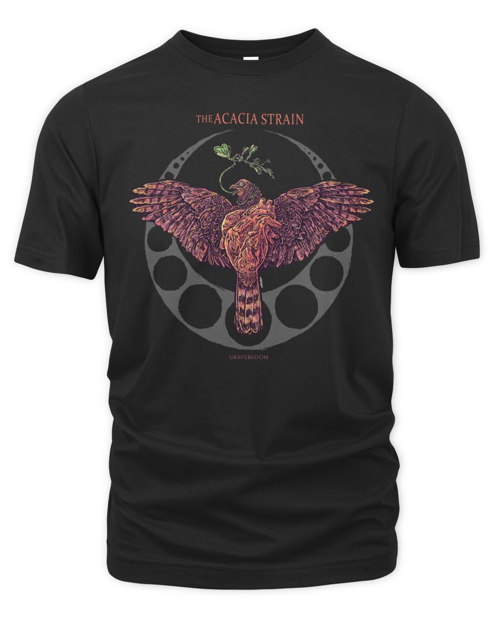 The Acacia Strain Merch Gravebloom Bird Shirt