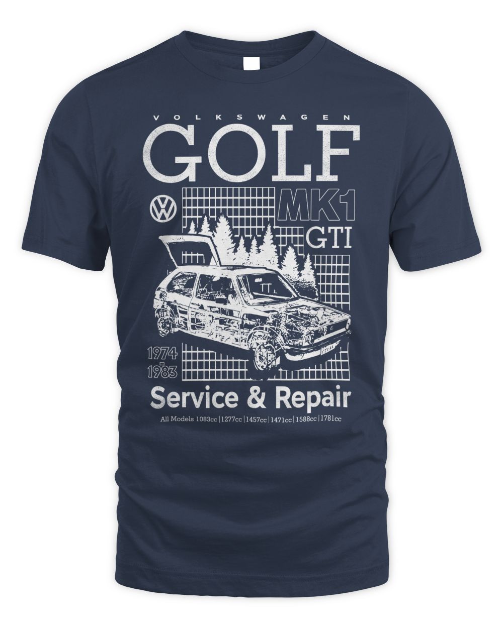 Peacocks Clothing Vw Golf Shirt