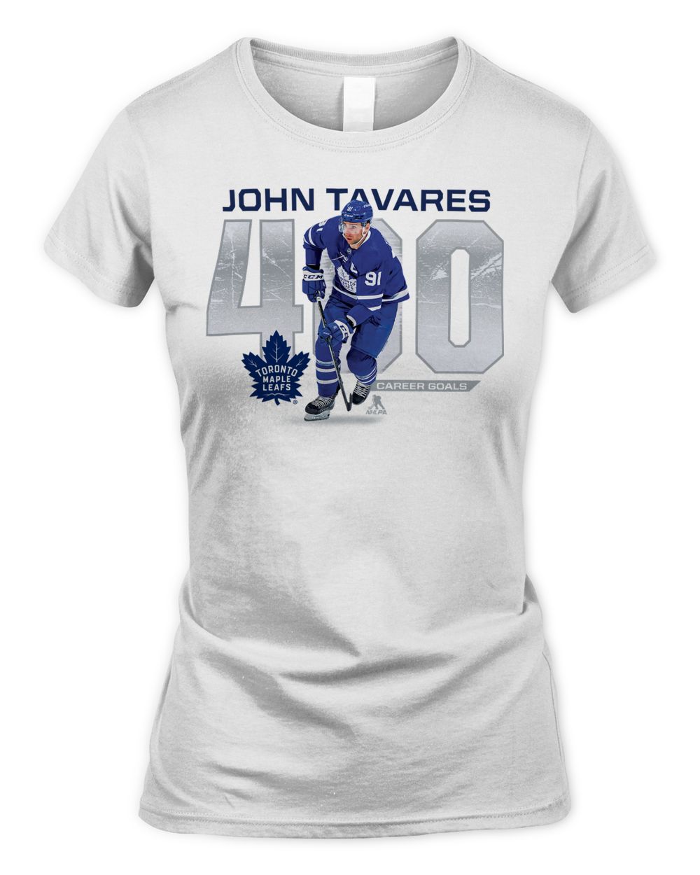 John Tavares Toronto Maple Leafs 400 Career Goals Shirt