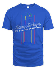 Alan Jackson Merch Neon Five Shirt