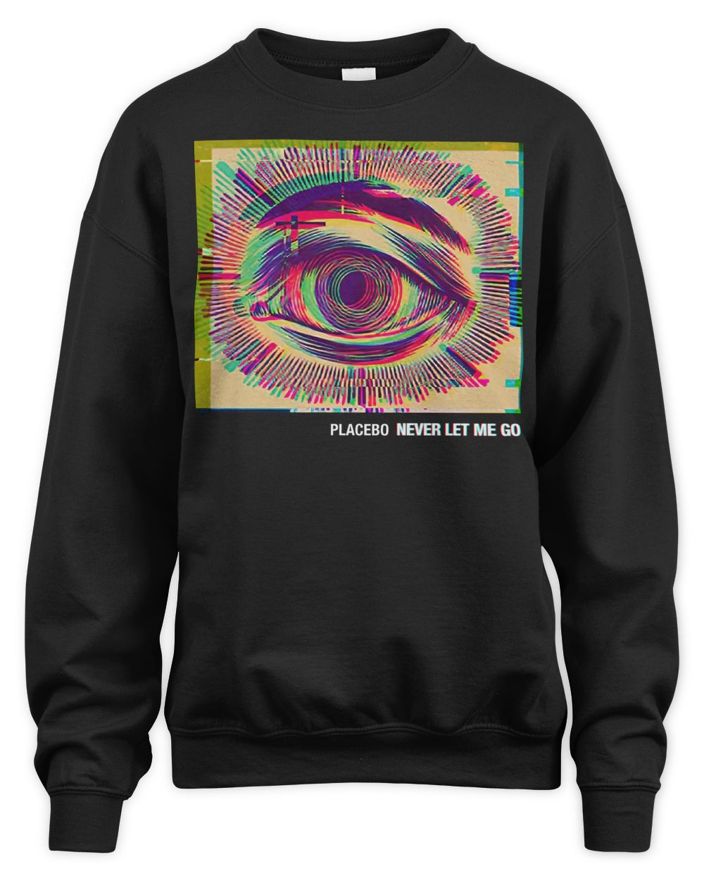 Placebo Merch Glitch Eye Shirt