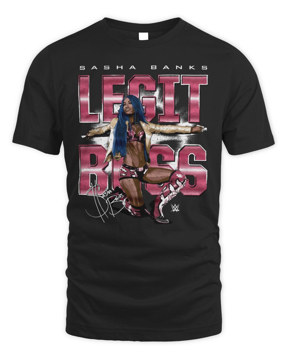 Sasha Banks Merch Pose Shirt