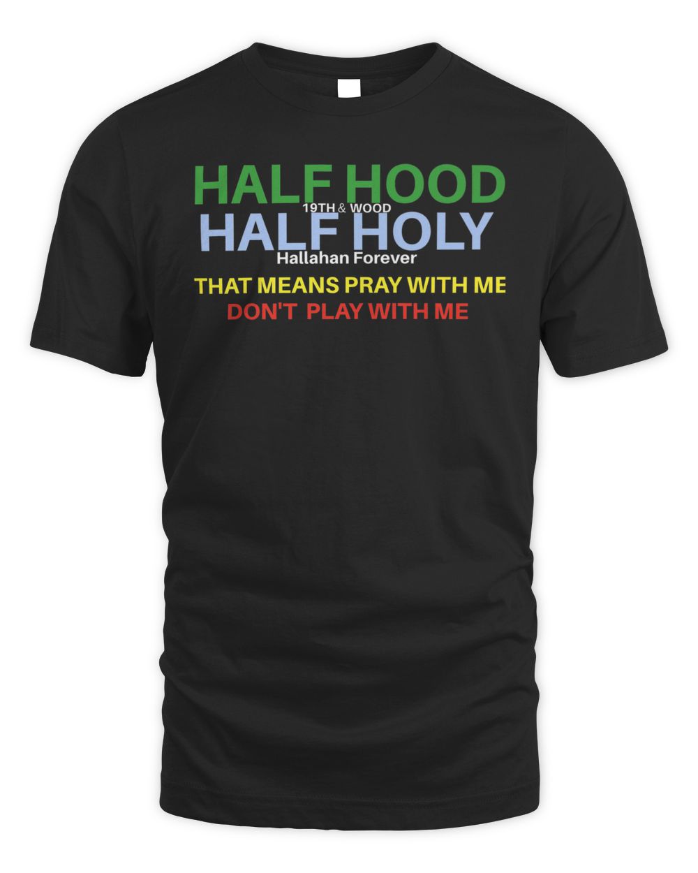 Half Hood Tee Shirt