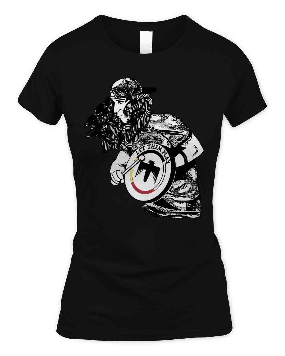 Let Them Play Apparel the Drummer Shirt