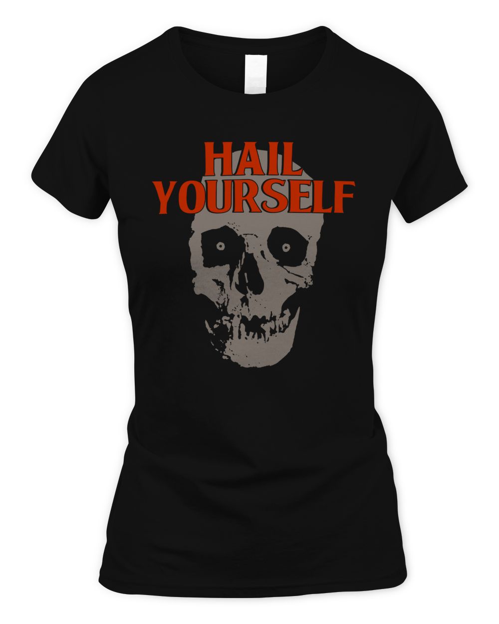 Last Podcast On The Left Merch Living Skull Raw Edge Shirt