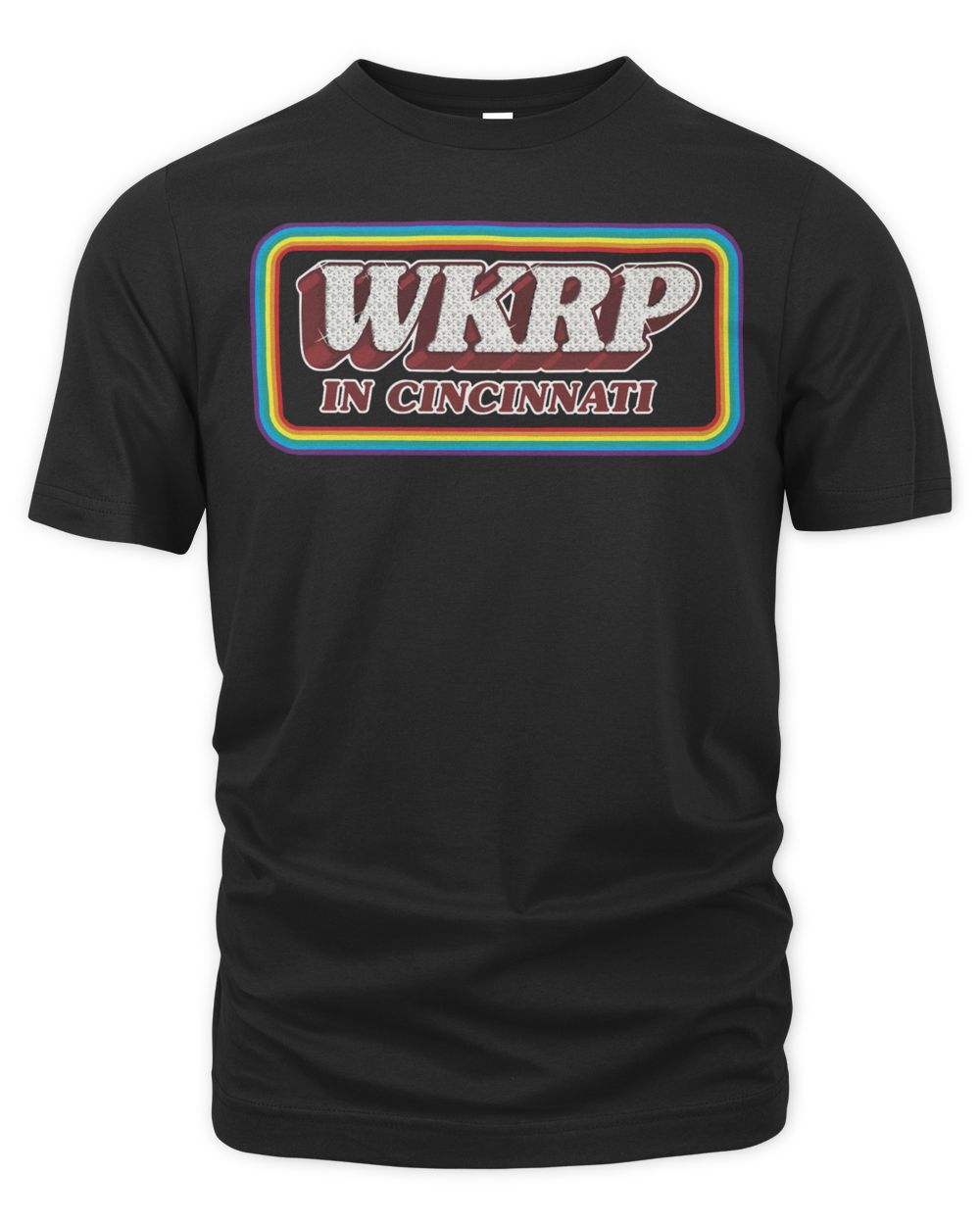 Cincy Shirts Wkrp in Cincinnati Logo Shirt