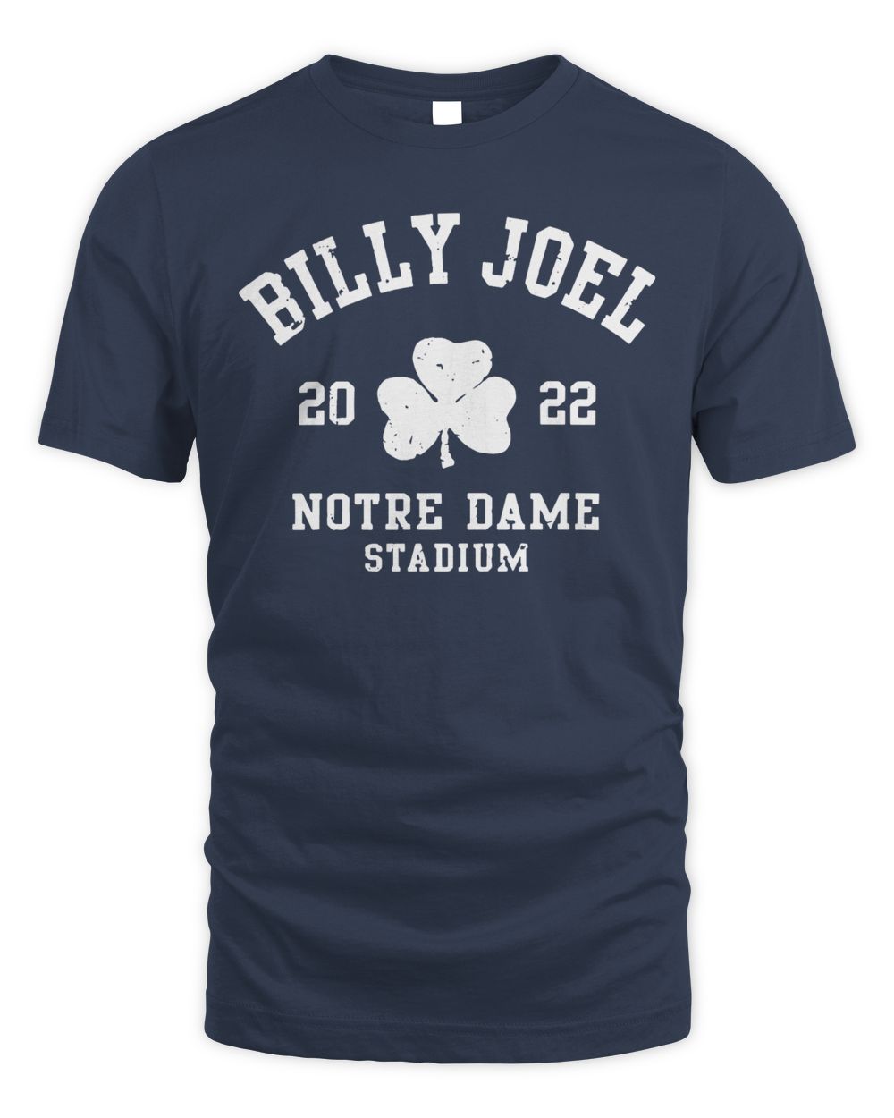 Billy Joel Merch Notre Dame Shamrock T-Shirt