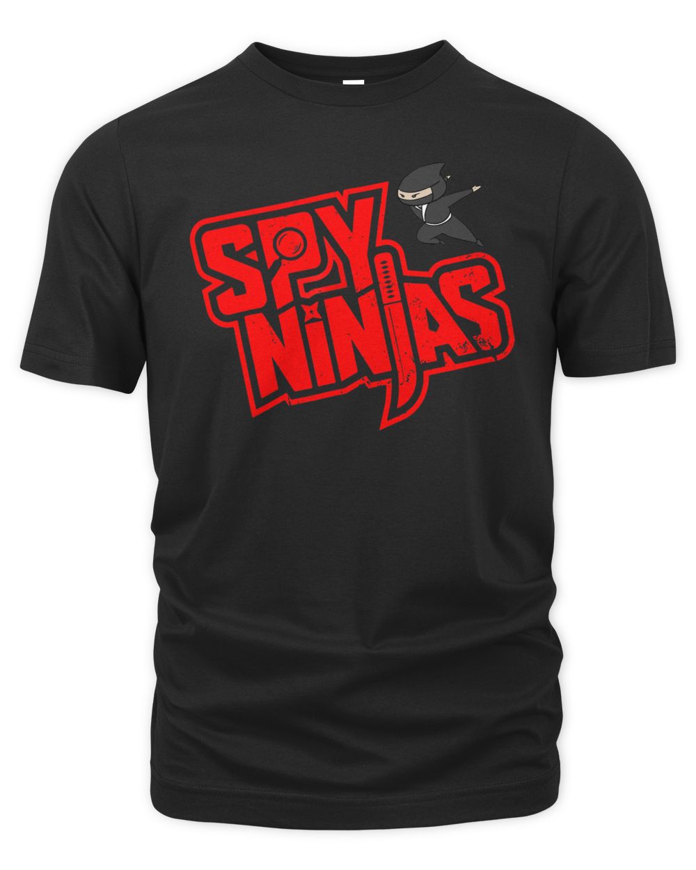 Red Classic Arts Spy Ninja Game Shirt