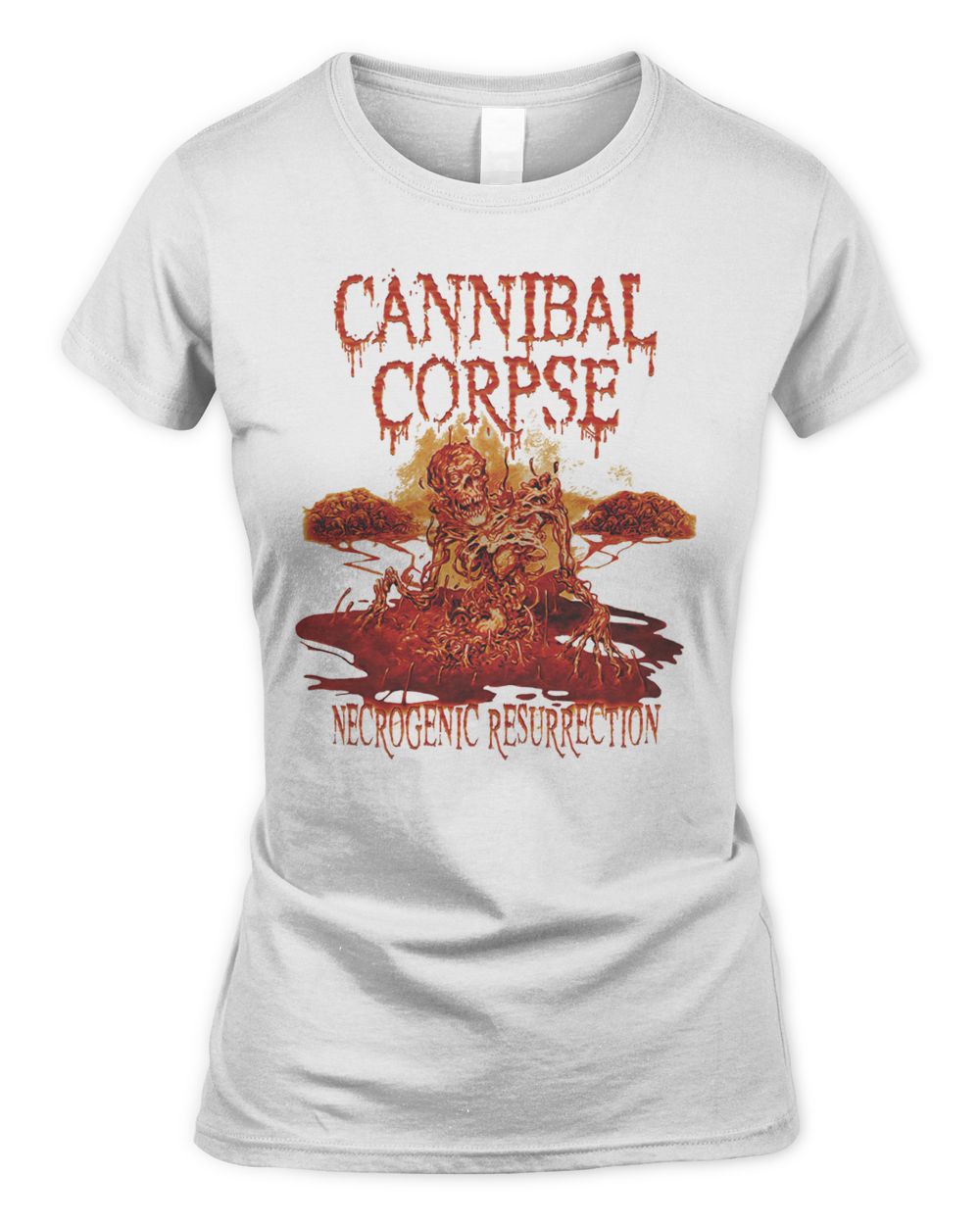 Cannibal Corpse Merch Necrogenic Ressurrection Shirt