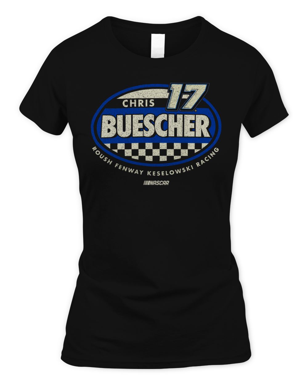 Chris Buescher Checkered Flag Vintage Rookie Shirt