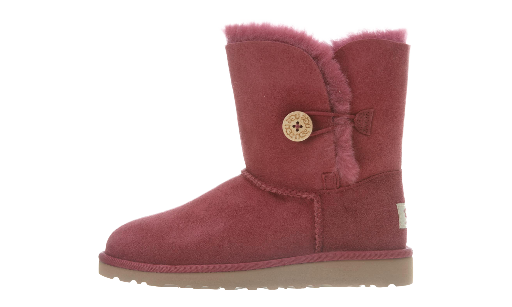 Bailey Button Boots Ps "Red Plum"
