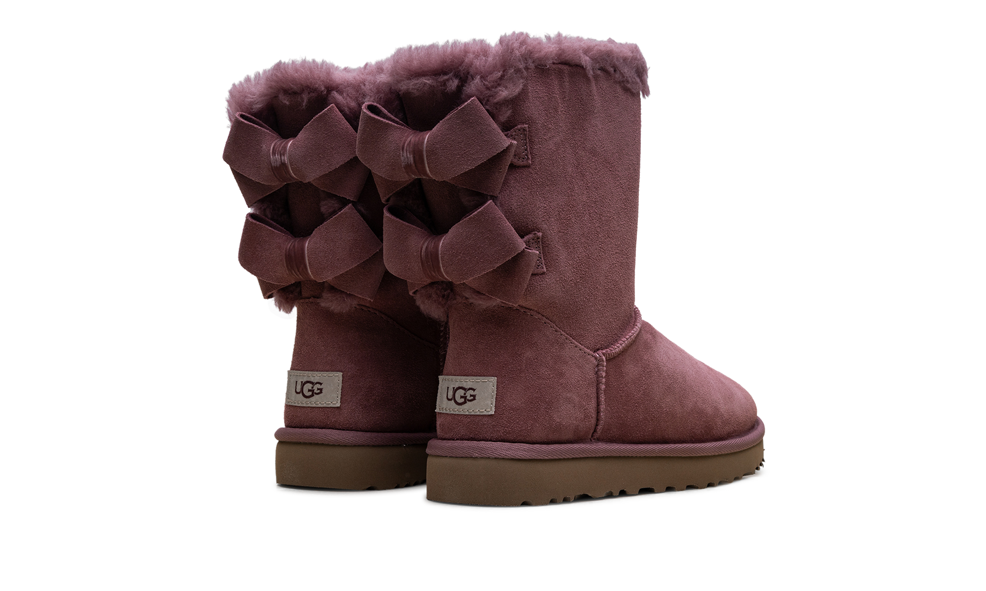 Bailey Suede Bow Women "Pink" 1153475 PWN