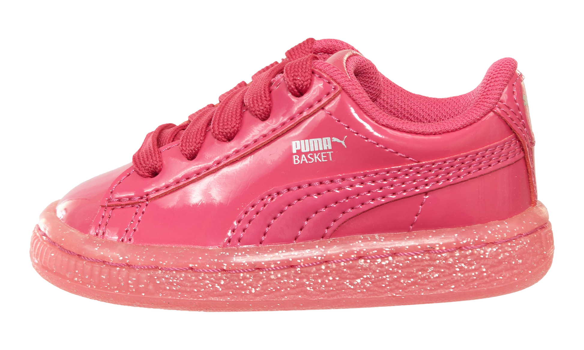 Basket Patent Iced Glitter Td "Beetroot Purple"
