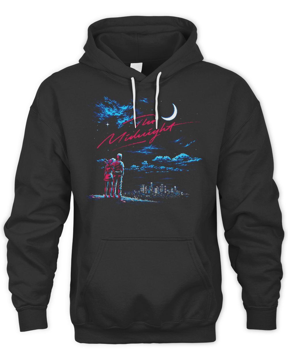 The Midnight Merch Pixel Overlook Shirt