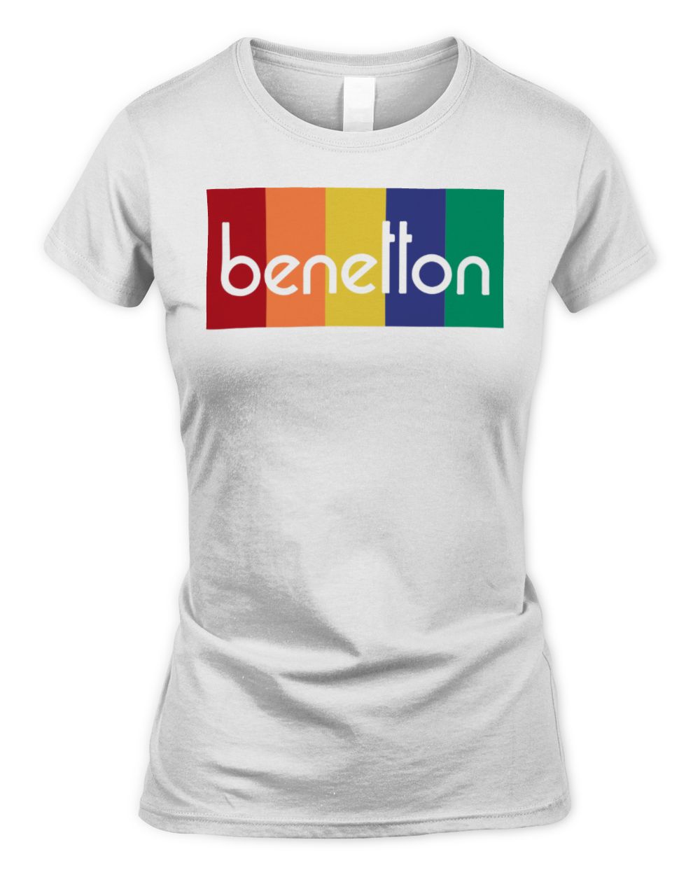 Benetton Clothing Colors Logo T-Shirt