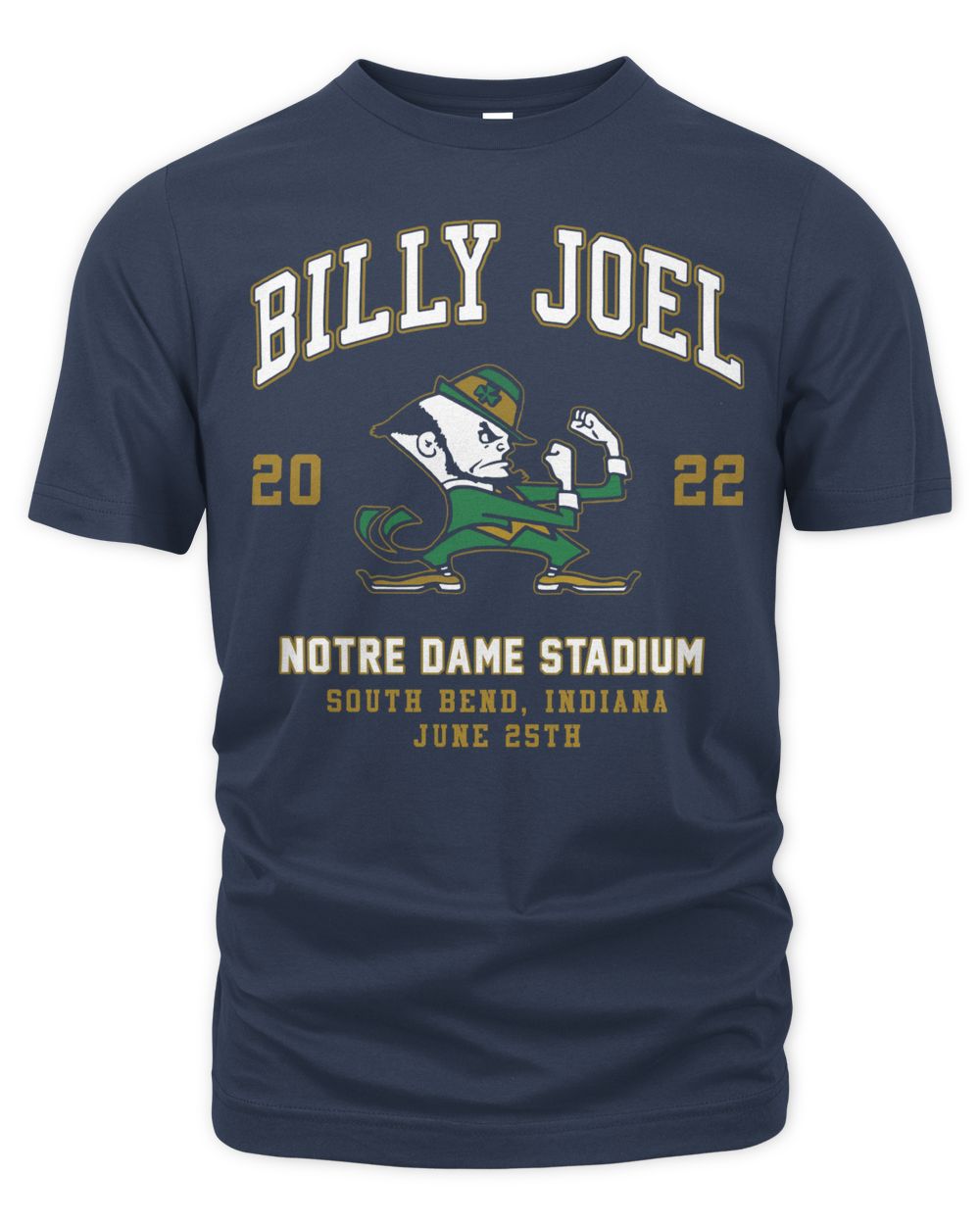 Billy Joel Merch Notre Dame Event Shirt
