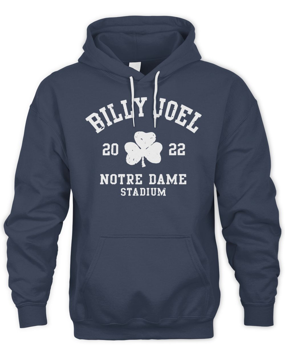 Billy Joel Merch Notre Dame Shamrock T-Shirt