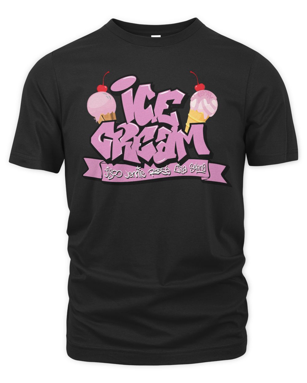 Blackpink Merch Purple Ice Cream Shirt