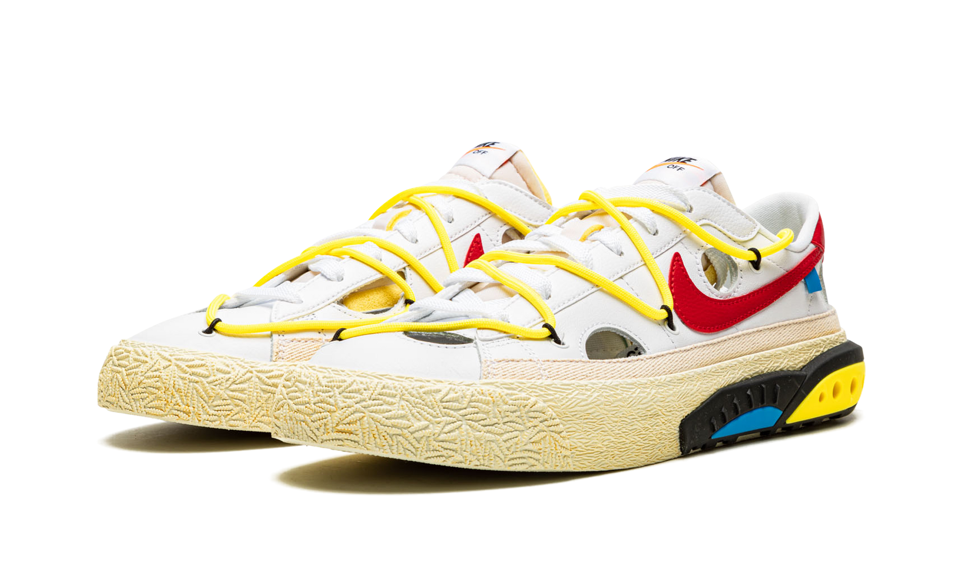 Blazer Low "Off-white - university red" DH7863 100