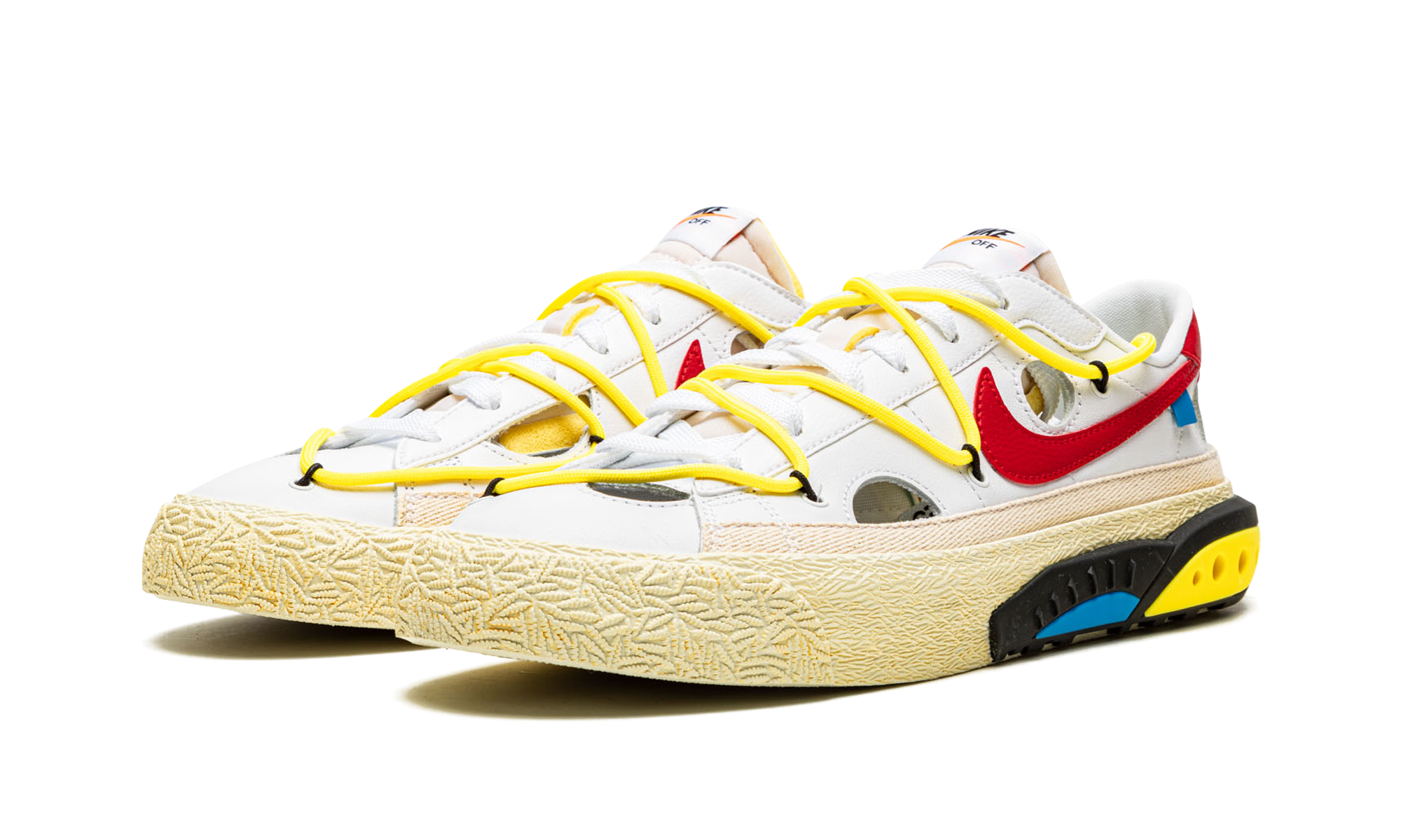 Blazer Low "Off-white - university red" DH7863 100