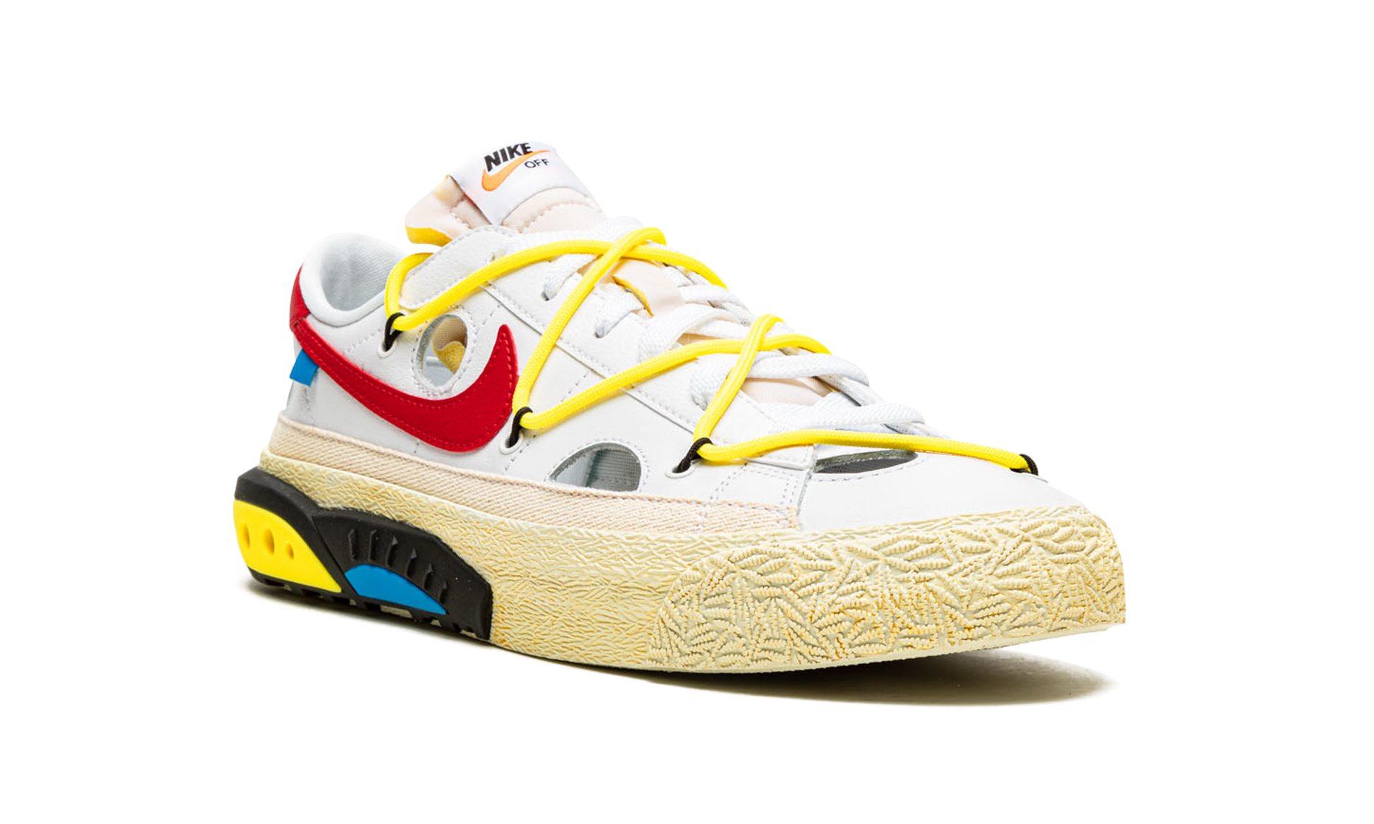 Blazer Low "Off-white - university red" DH7863 100