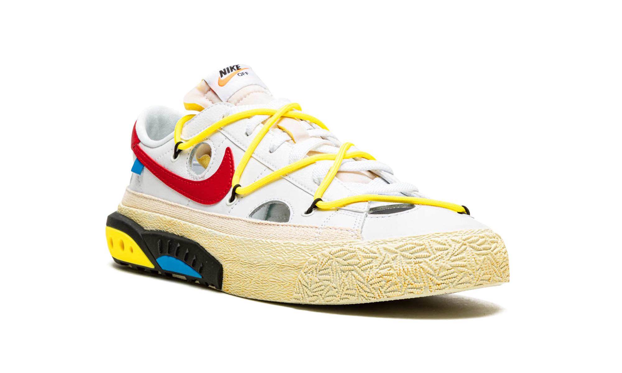 Blazer Low "Off-white - university red" DH7863 100