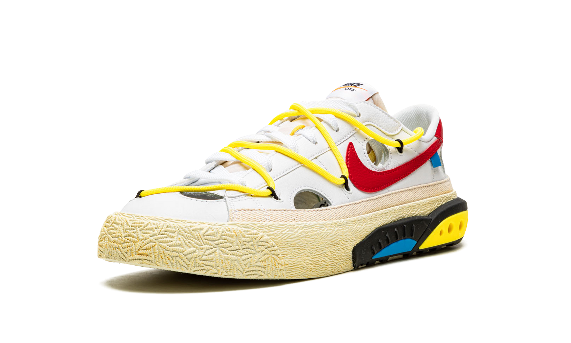 Blazer Low "Off-white - university red" DH7863 100