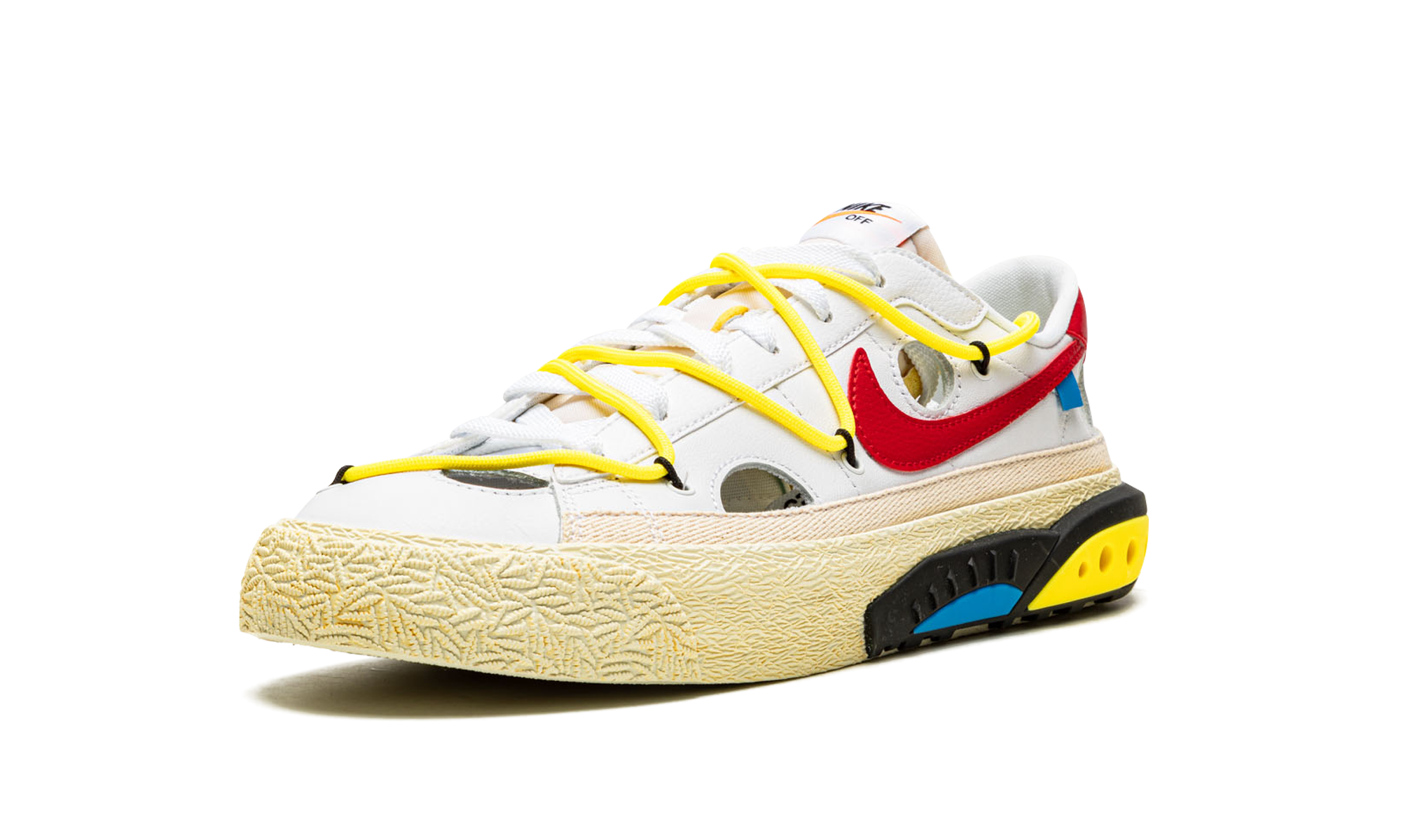Blazer Low "Off-white - university red" DH7863 100