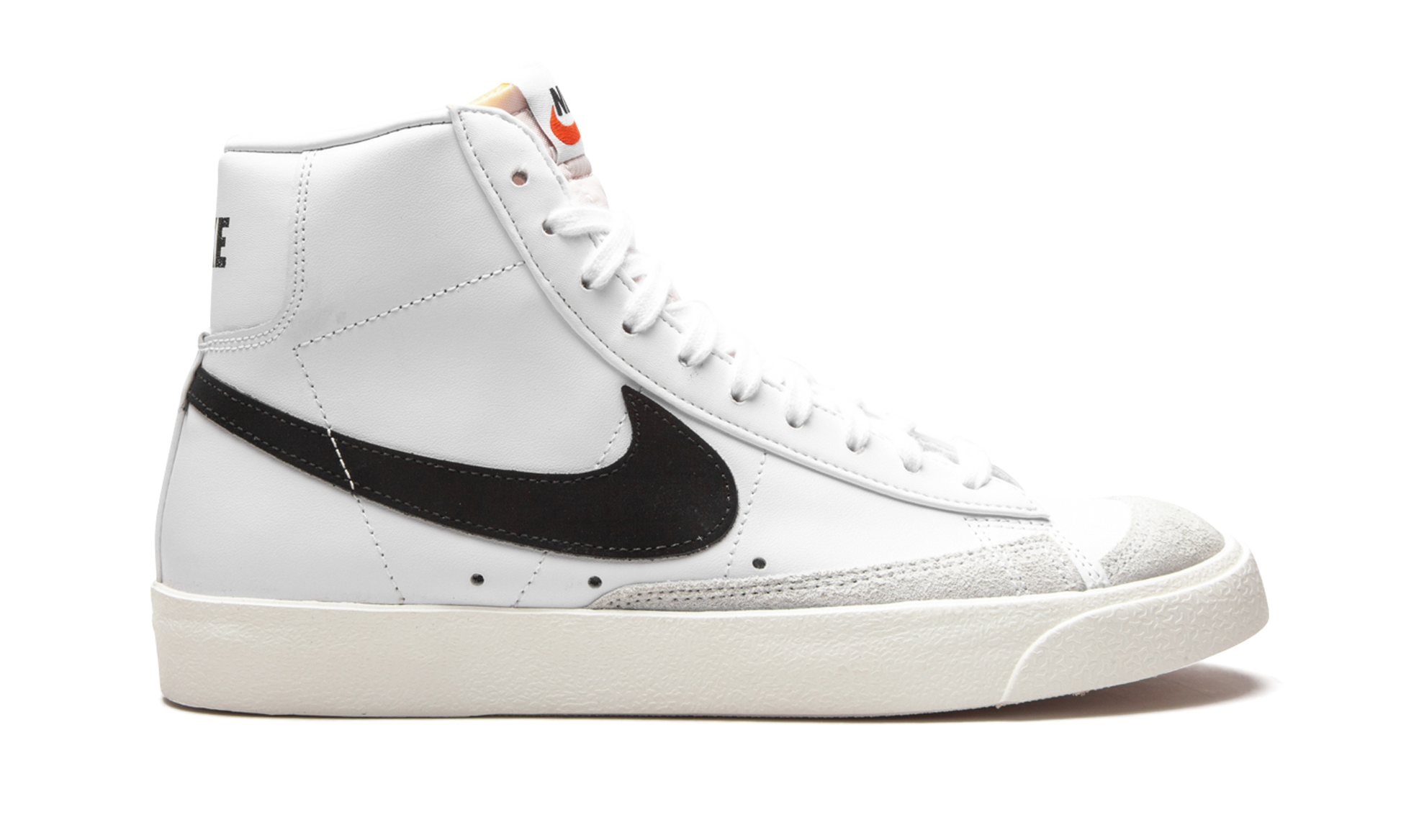 Blazer Mid '77 Mns Women "White / black" CZ1055 100