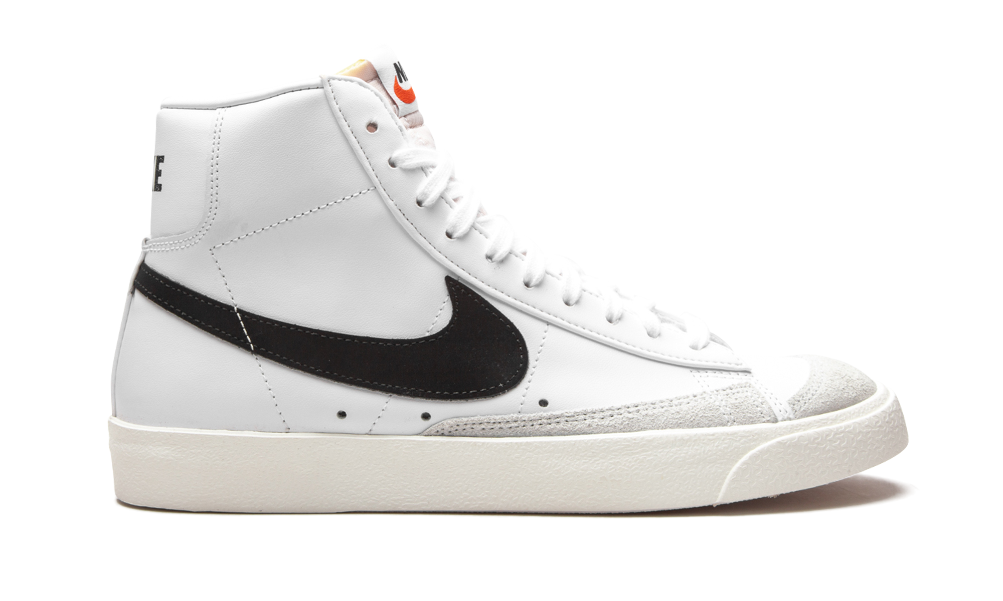 Blazer Mid '77 Mns Women "White / black" CZ1055 100