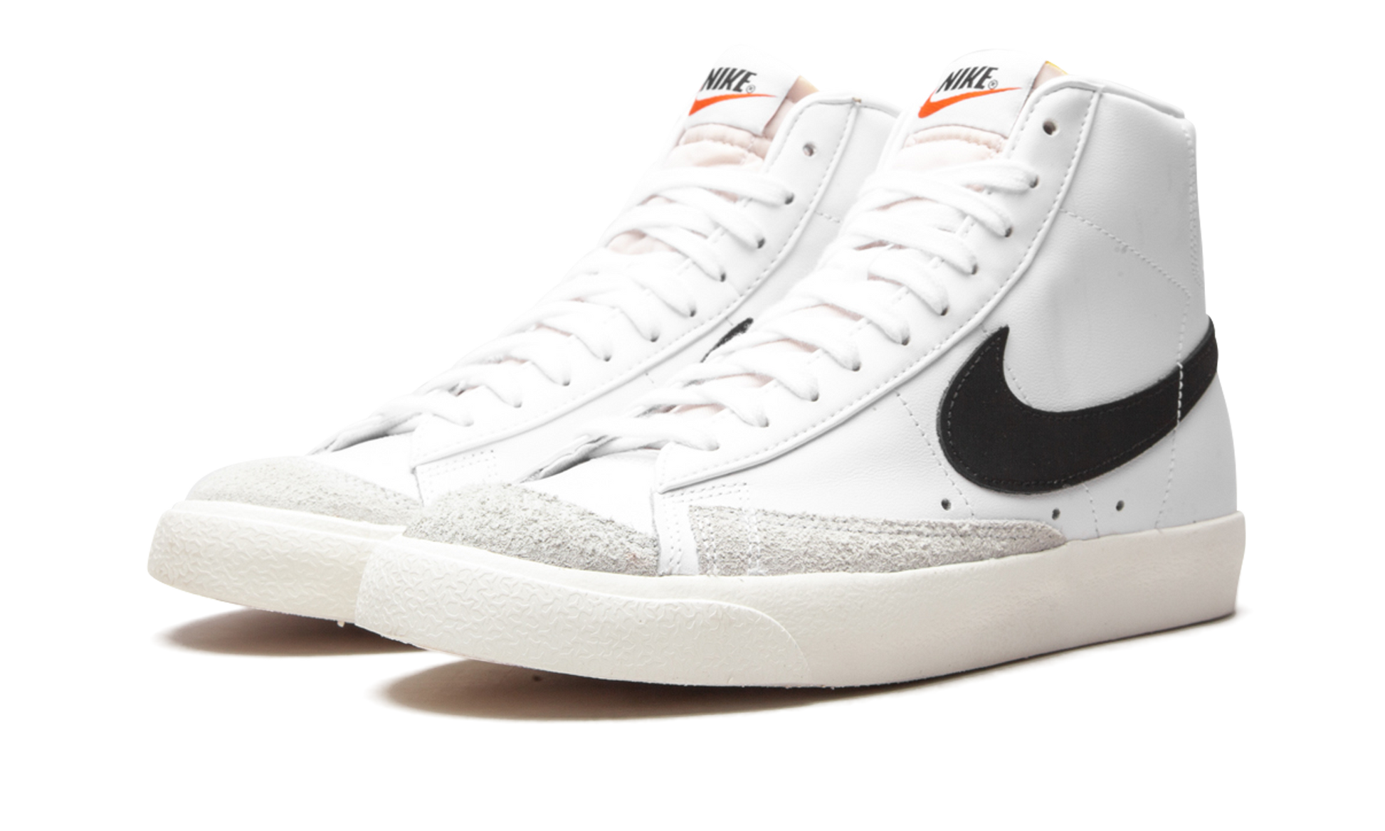 Blazer Mid '77 Mns Women "White / black" CZ1055 100