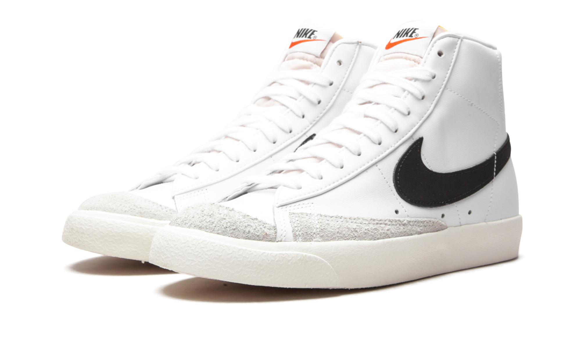 Blazer Mid '77 Mns Women "White / black" CZ1055 100