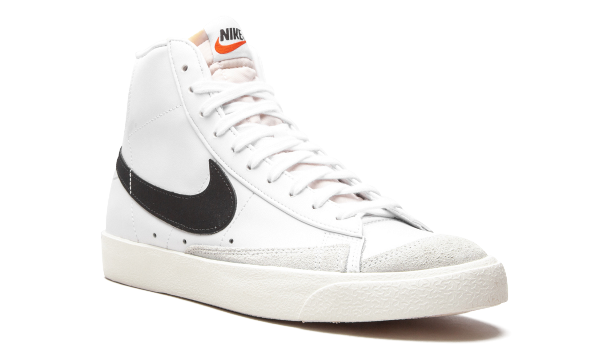 Blazer Mid '77 Mns Women "White / black" CZ1055 100