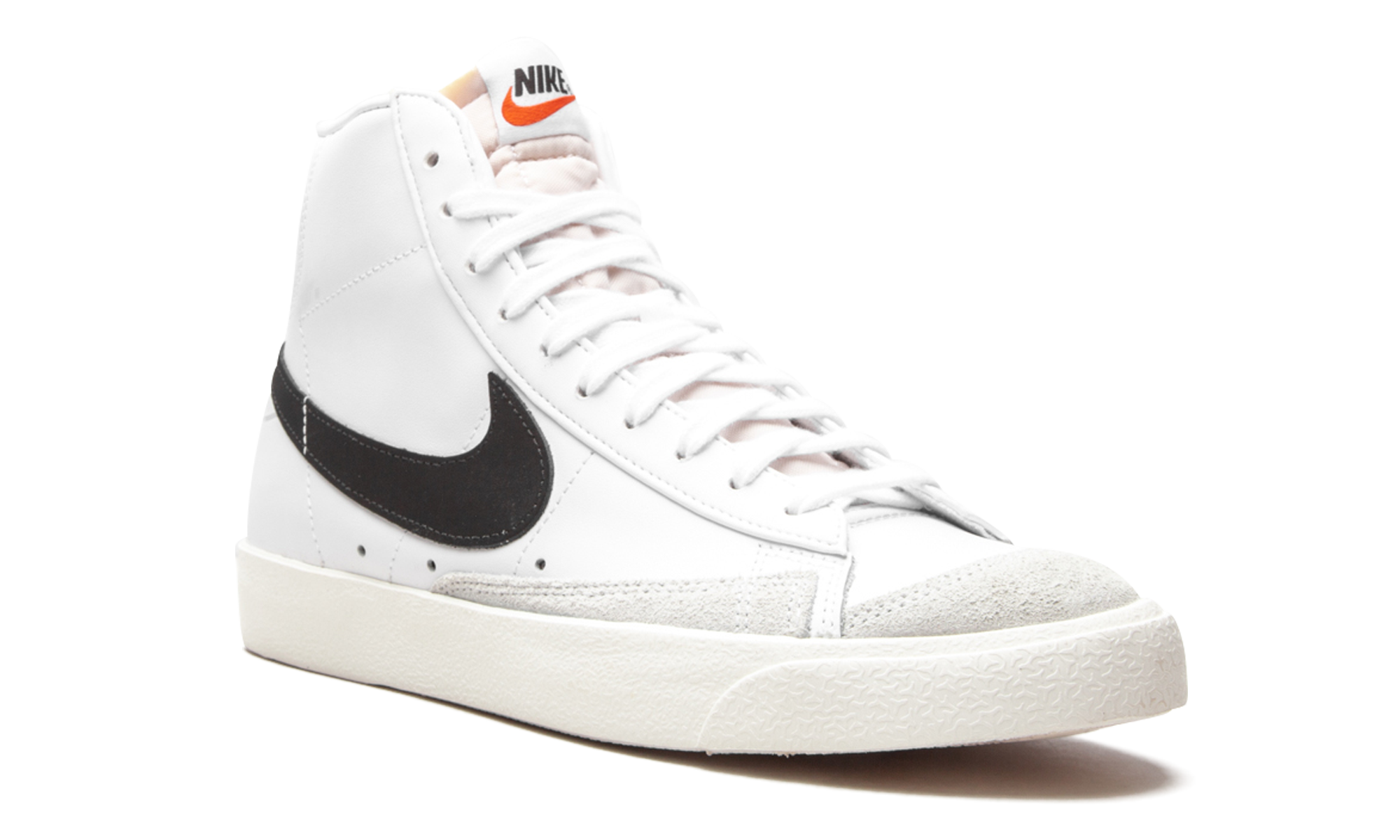 Blazer Mid '77 Mns Women "White / black" CZ1055 100
