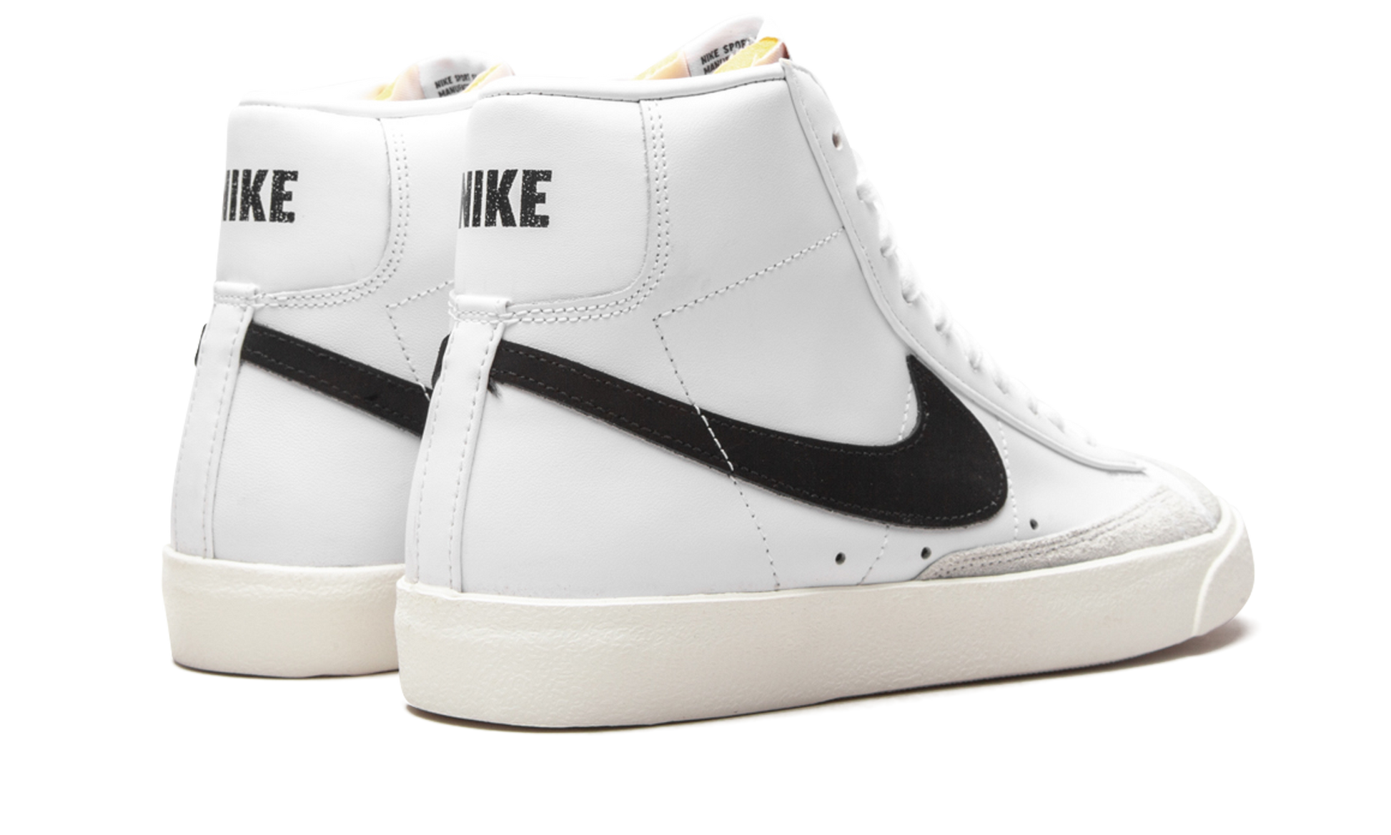 Blazer Mid '77 Mns Women "White / black" CZ1055 100