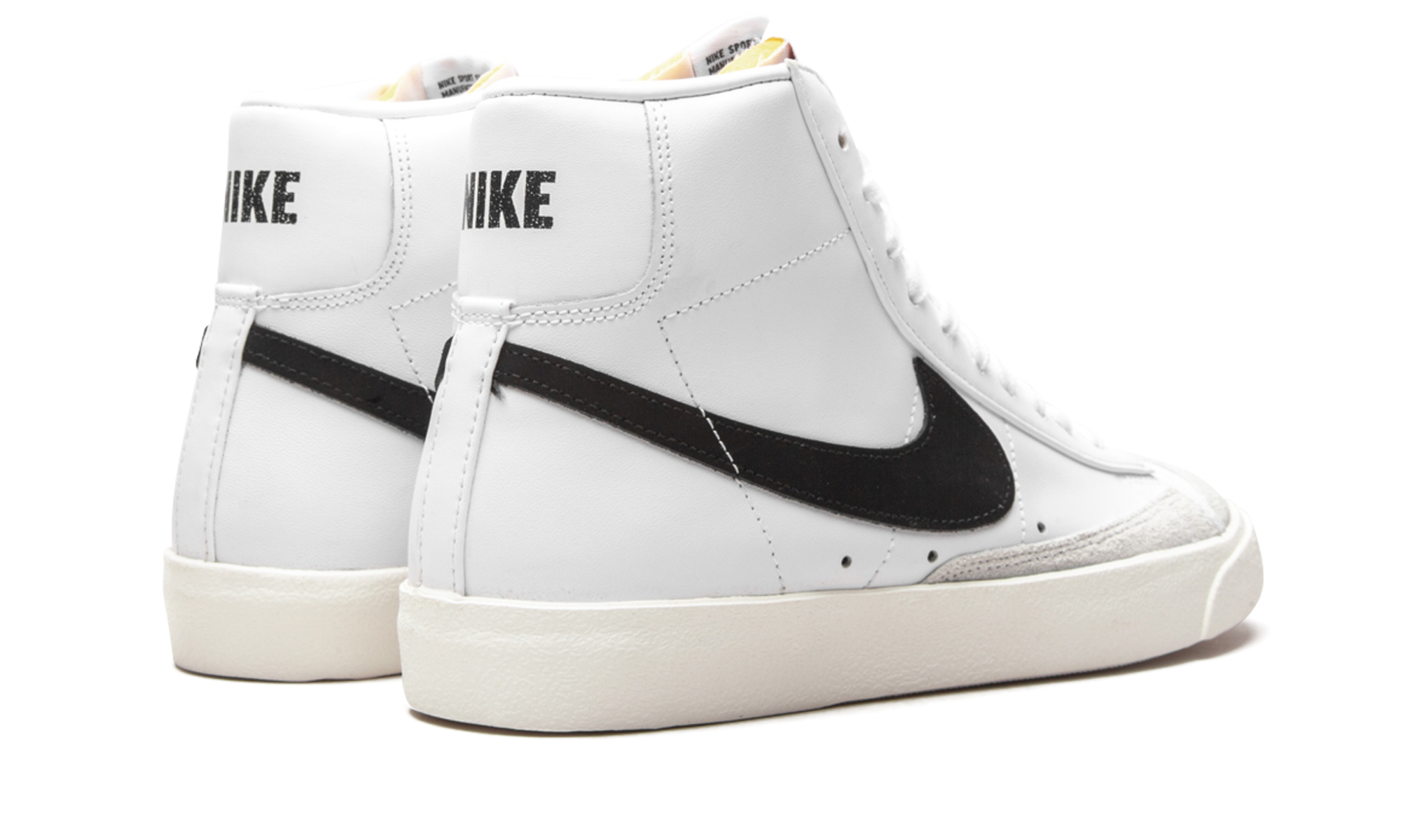 Blazer Mid '77 Mns Women "White / black" CZ1055 100