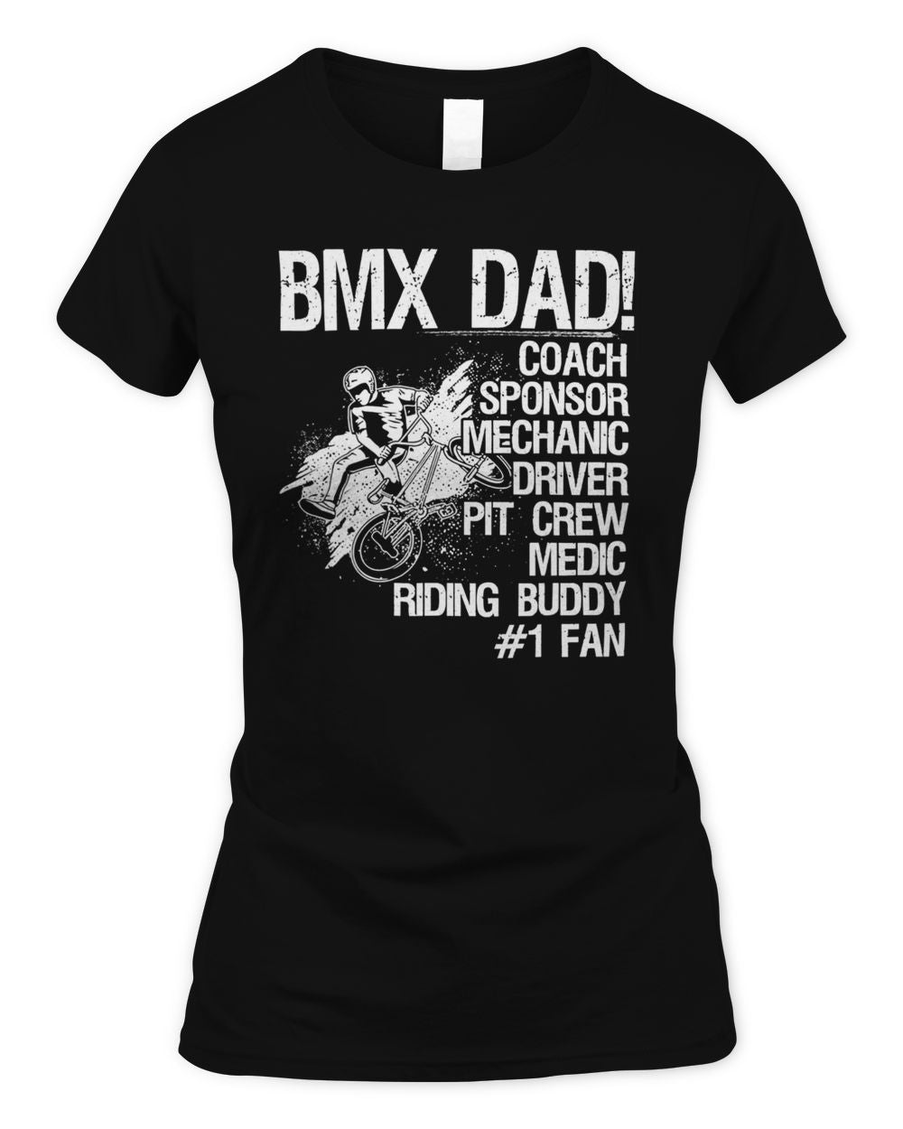 Bmx Dad Coach Sponsor Mechanic Driver Shirt