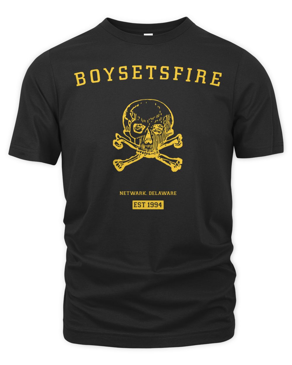 Boysetsfire Merch Skull Shirt