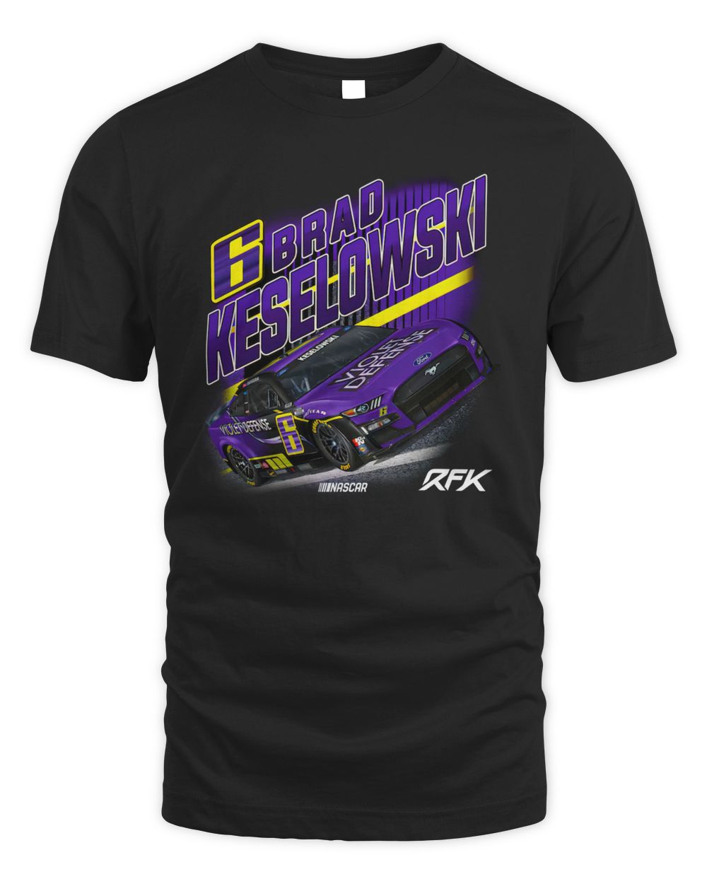 Brad Keselowski RFK Racing Violet Defense Car 1-Spot Shirt