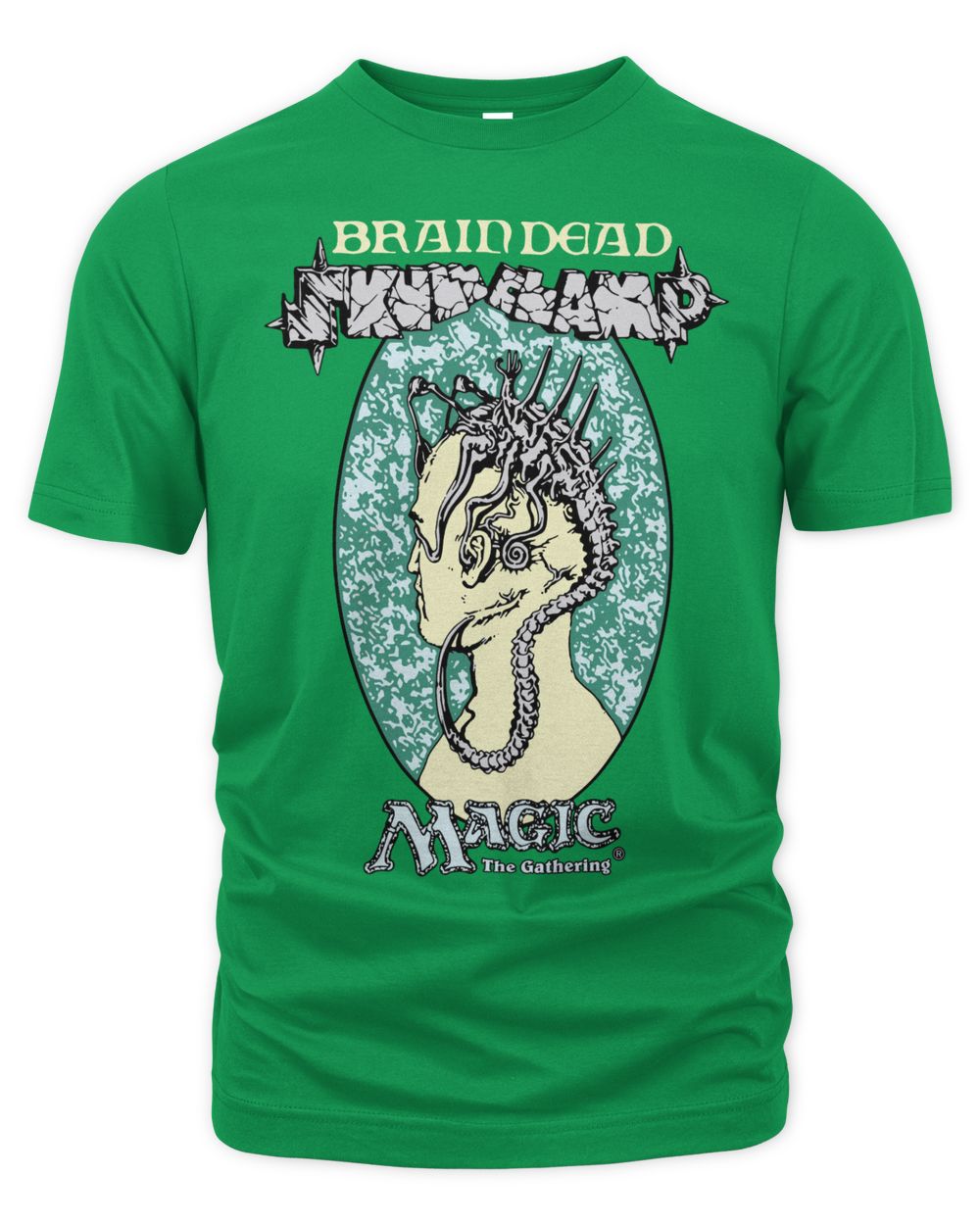 Brain Dead Clothing Brain Dead X Magic the Gathering Skullclamp Shirt