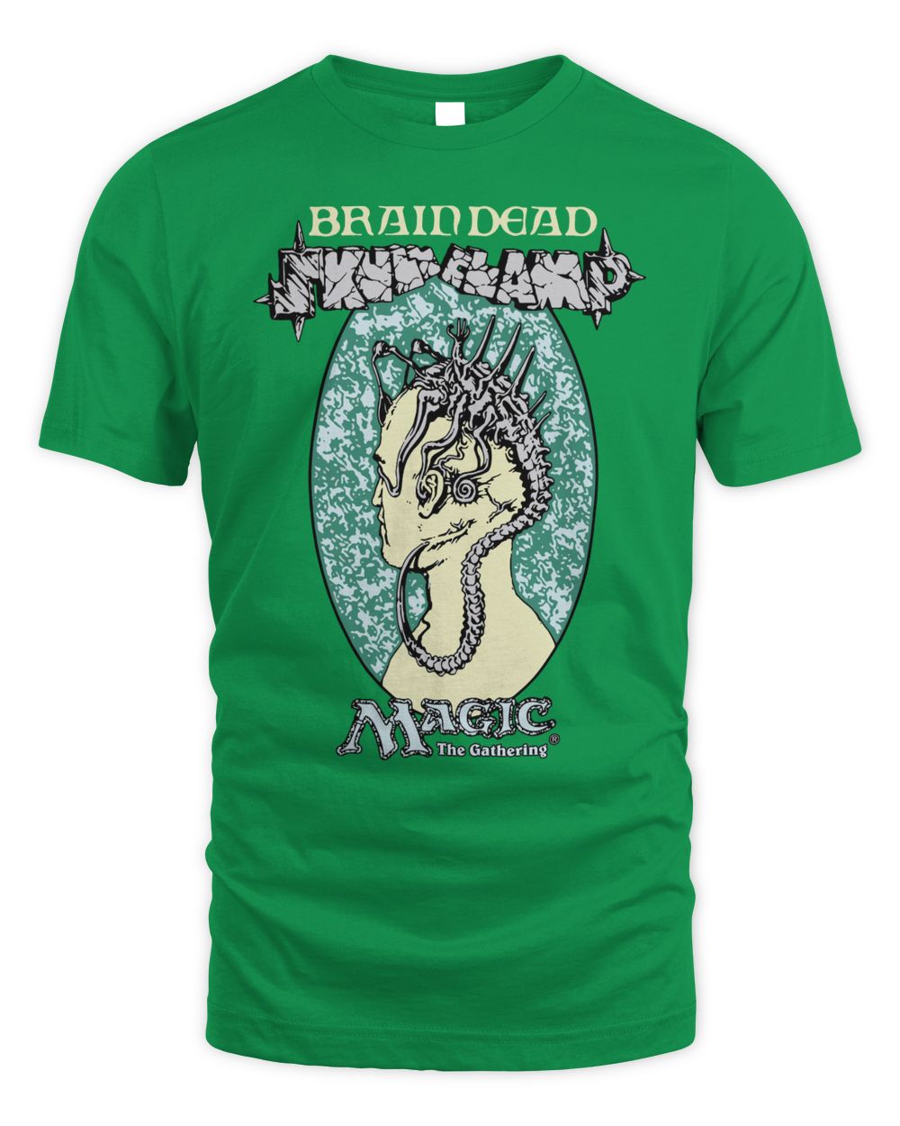 Brain Dead Clothing Brain Dead X Magic the Gathering Skullclamp Shirt