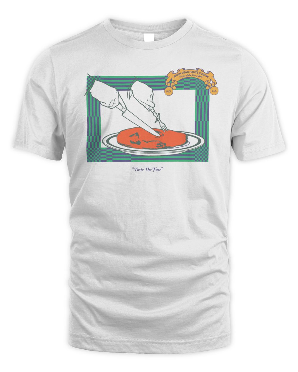 Brain Dead Clothing Taste the Face Shirt