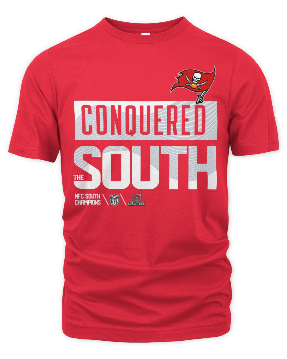 Buccaneers 2022 NFC South Division Champions Locker Room Trophy Collection Shirt