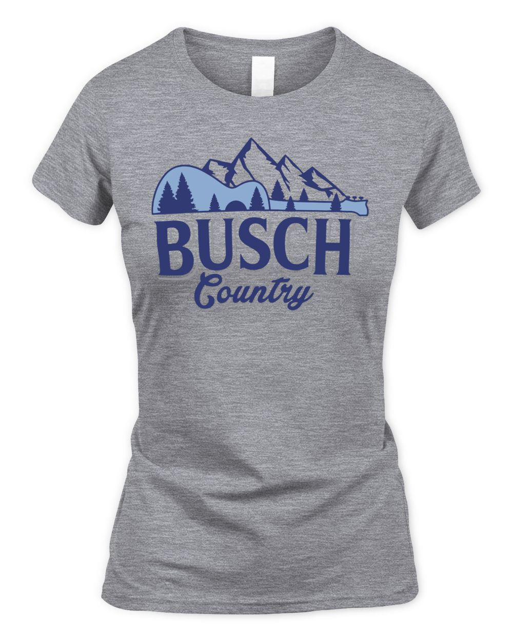 Busch Light Merch Country Guitar Shirt