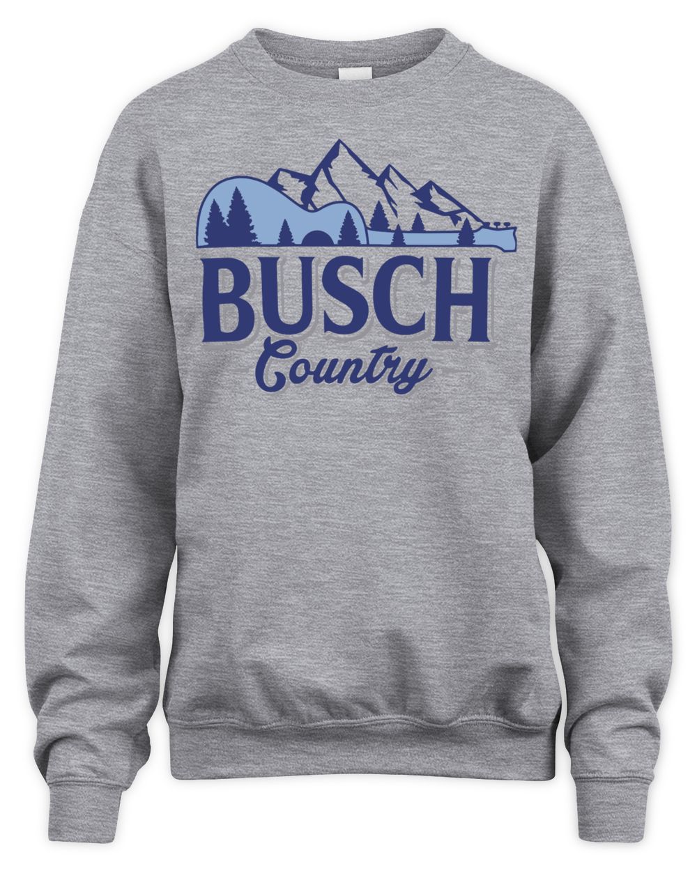 Busch Light Merch Country Guitar Shirt