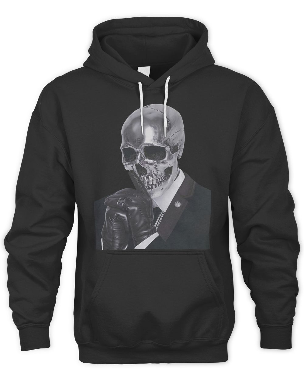 Busta Rhymes Merch Silver Skull Shirt